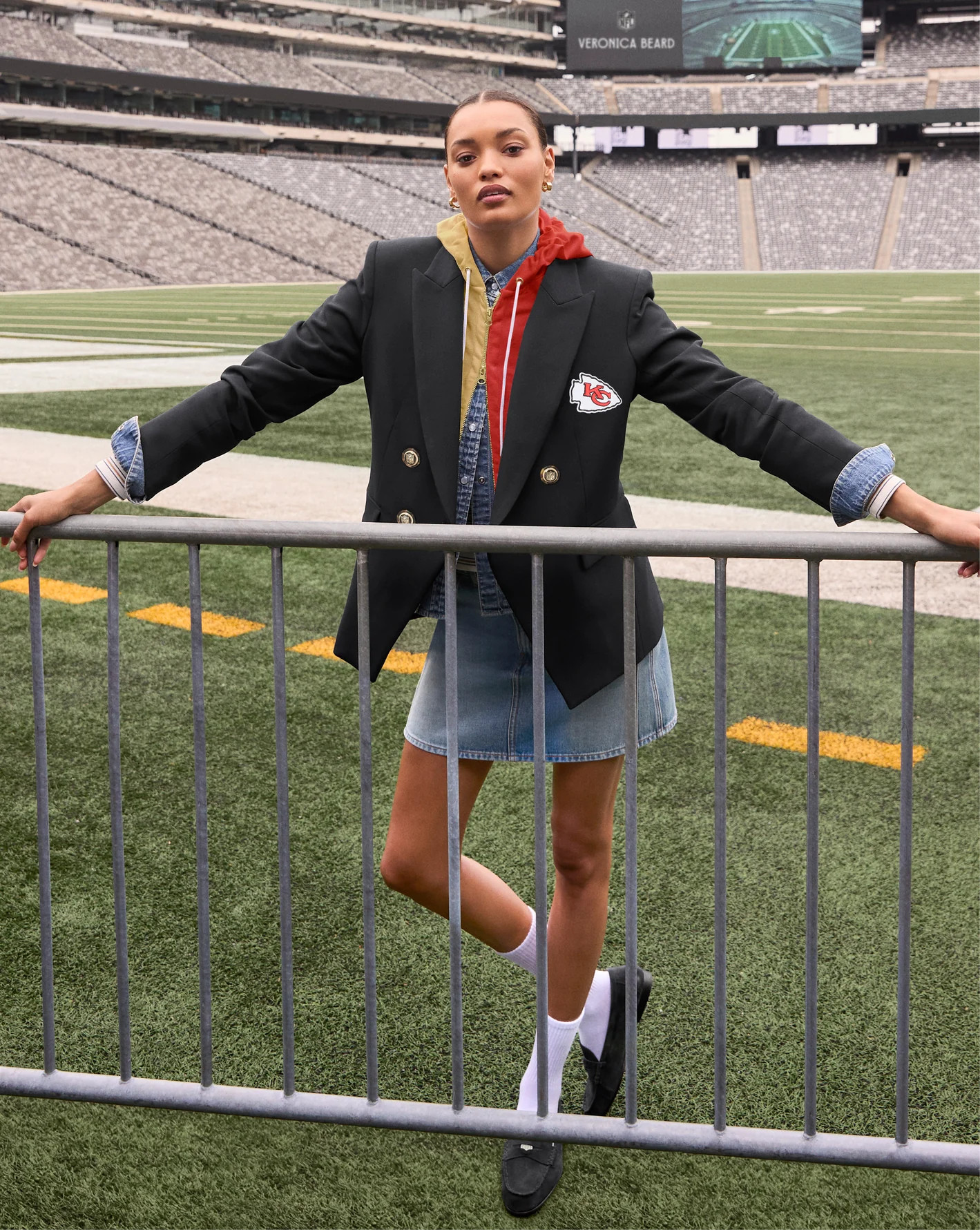 Kansas City Chiefs Dickey Jacket | Veronica Beard