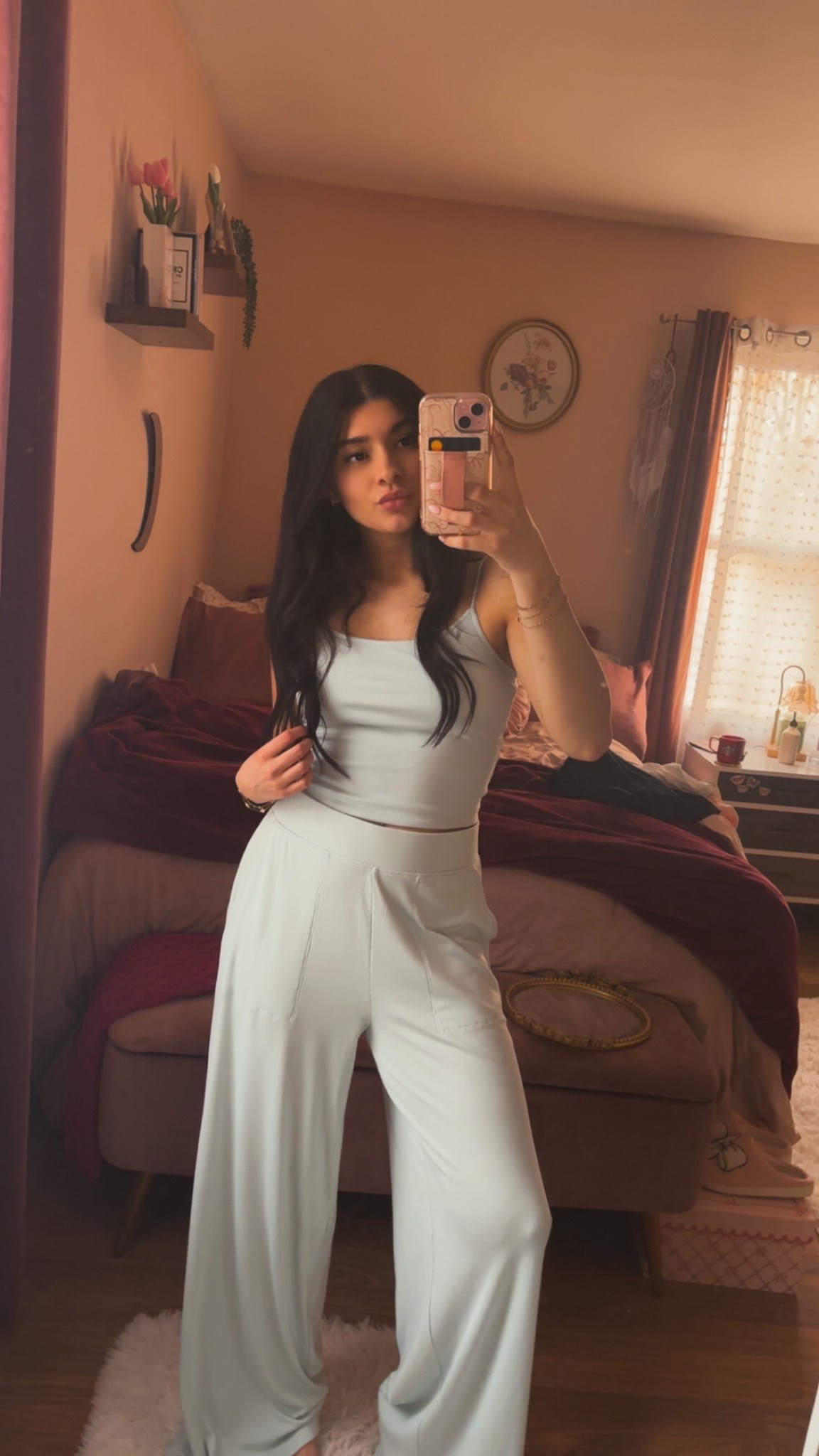 Aerie is SLAYING right now !!!! They have the softest lounge sets ever! Perfect for a sensory sensitive person like myself 😅  Got them all in a small, could have done XS for a perfect fit but I like my pjs looser !

#LTKStyleTip #LTKFindsUnder50 #LTKSaleAlert
