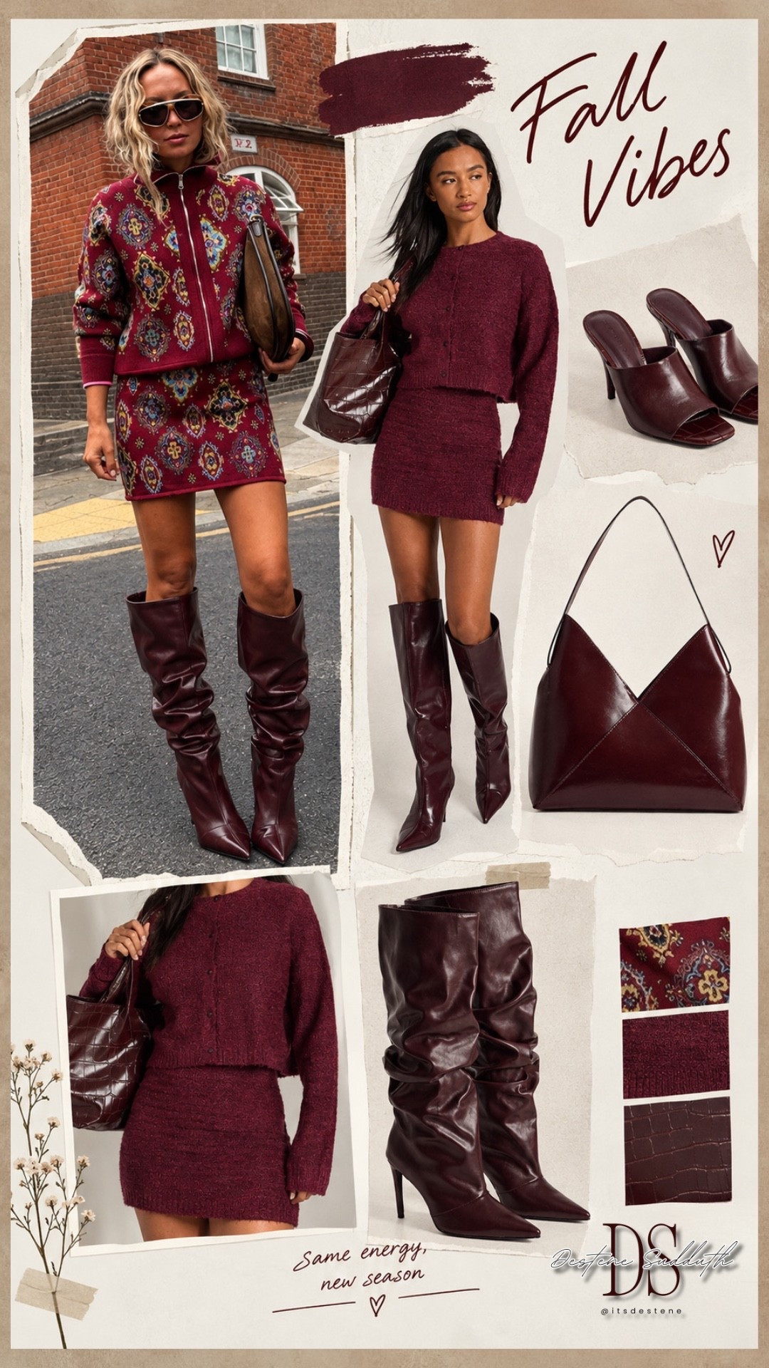 Burgundy Edit 😍

#LTKSeasonal #LTKMidsize #LTKSaleAlert