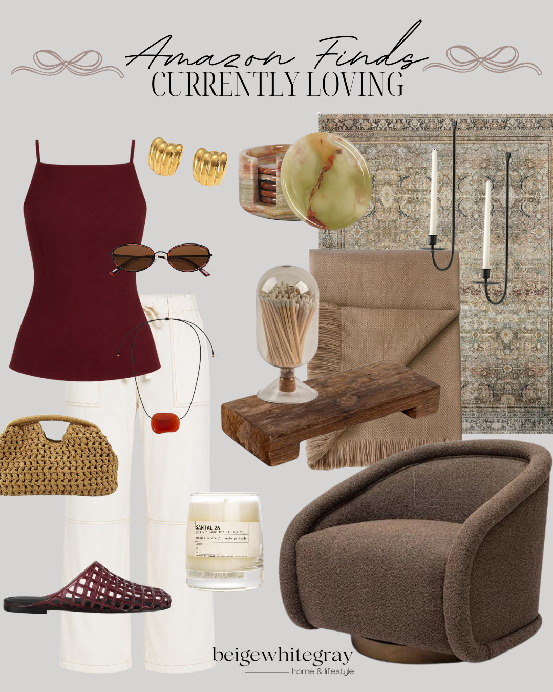 Loving these Amazon finds right now! Perfect for home and personal style. #HomeDecor #Fashion