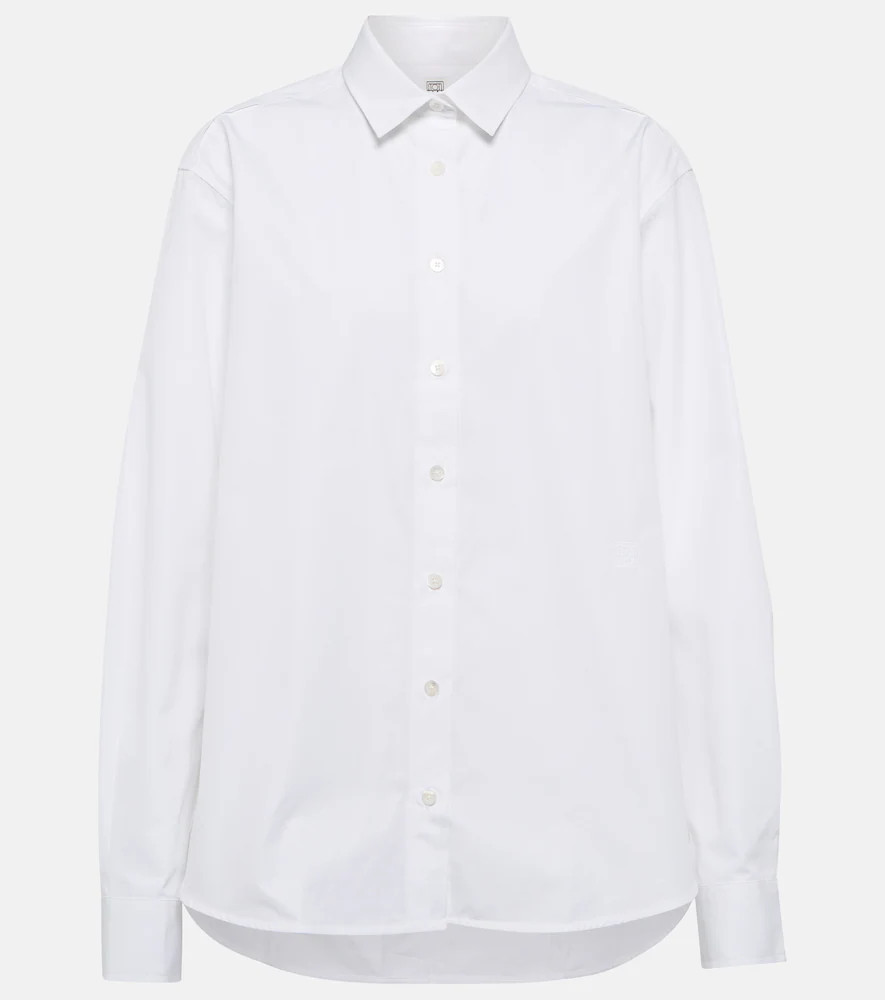 Toteme Cotton poplin shirt | Mytheresa (US/CA)