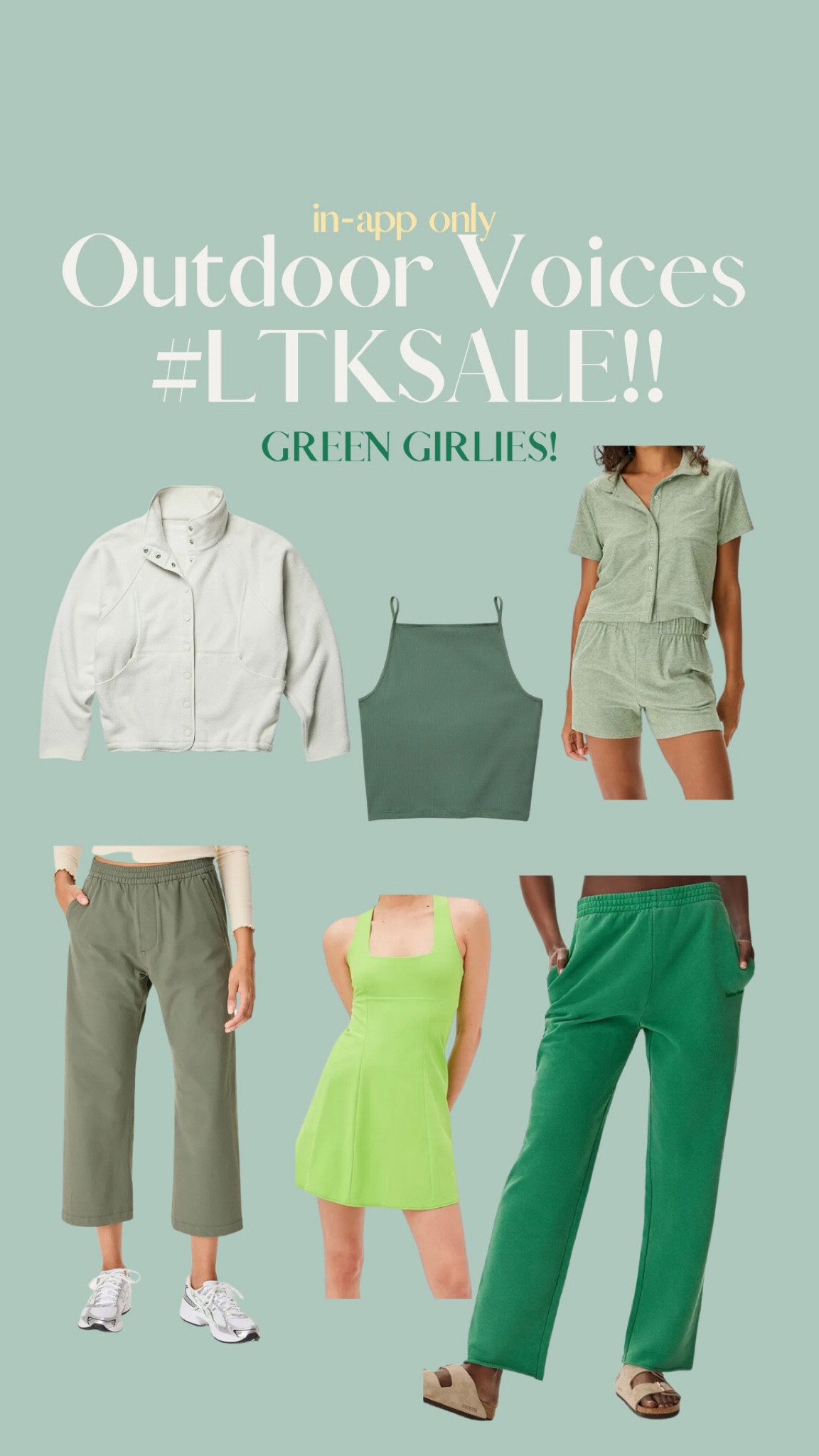 OV but make it GREEN! 
💚🐢🍾🥑🌴🐛🥝⛳️
This PJ set is AMAZE! 

#LTKGiftGuide #LTKSale #LTKSeasonal