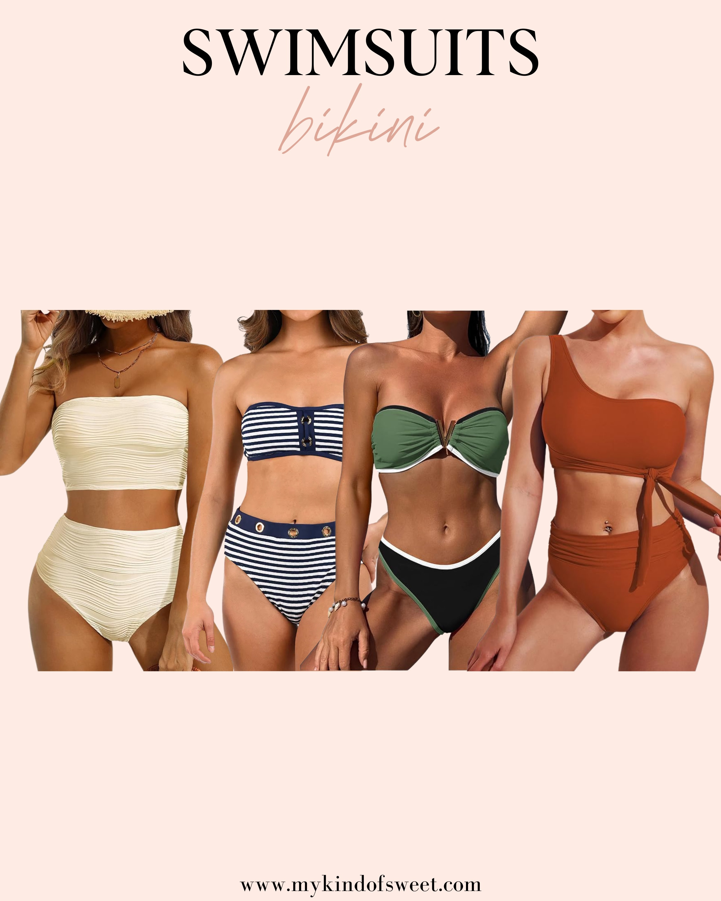 The best bikinis for soaking up the sun all spring summer long. Layer with your fav cover-up.

#LTKSwim #LTKOver40 #LTKSeasonal