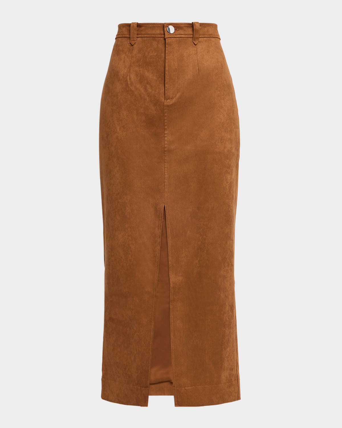 Meg Faux Suede Midi Skirt | Neiman Marcus