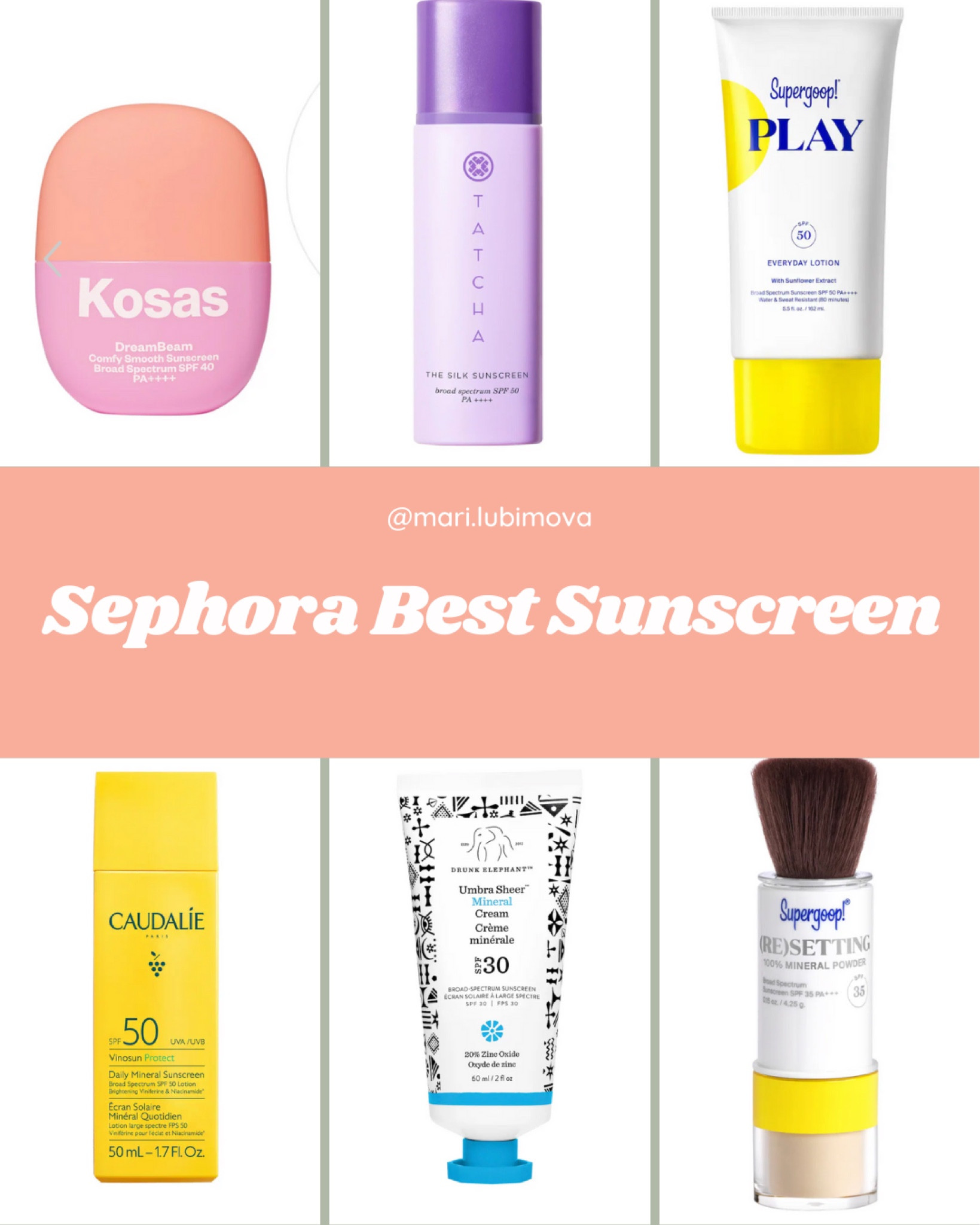 Sephoras best sunscreen ❤️

#LTKxNSale #LTKSaleAlert #LTKBeauty