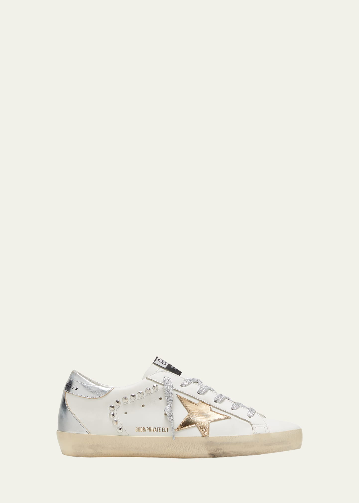Golden Goose Superstar Metallic Stud Low-Top Sneakers | Bergdorf Goodman