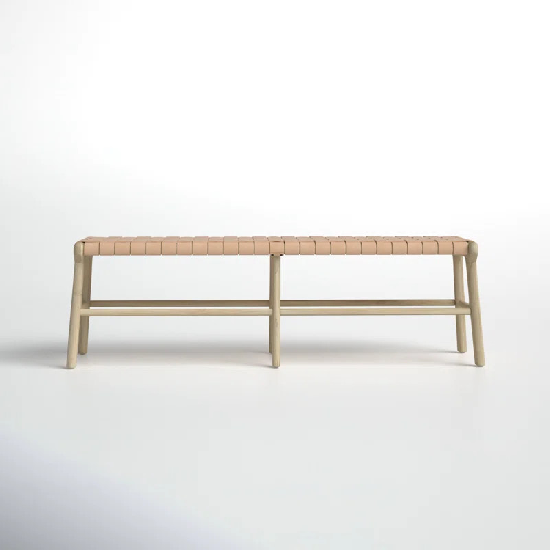 Wainwright Leather Upholstered Bench | Wayfair North America