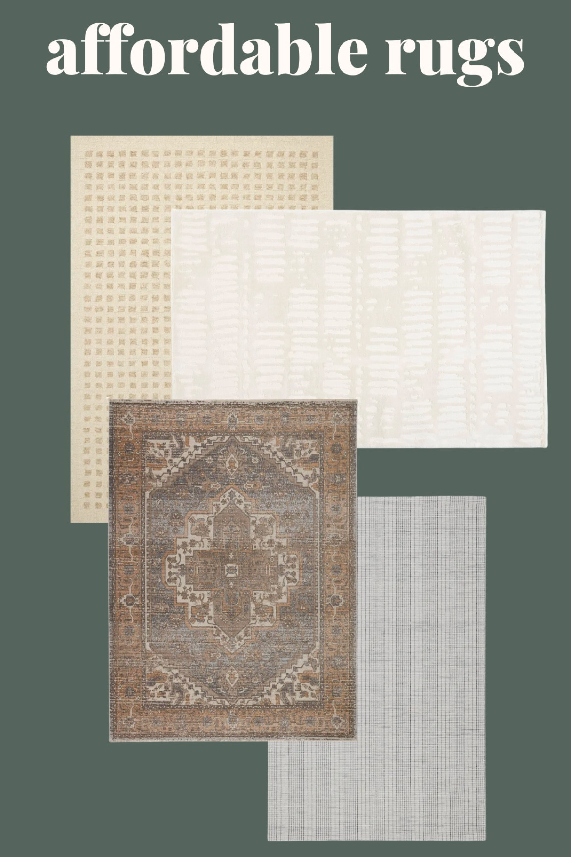 Affordable rugs 

#LTKSeasonal #LTKunder100 #LTKhome