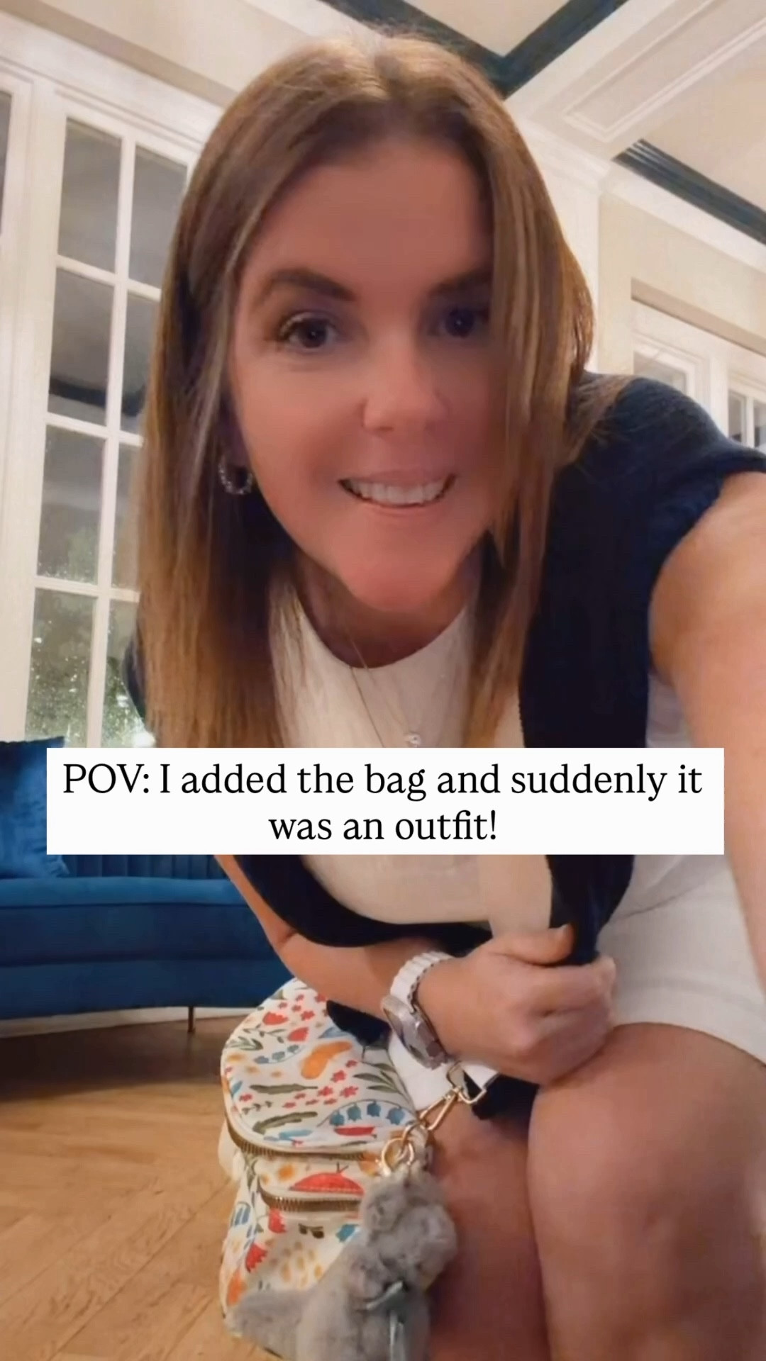 POV: I added the bag and suddenly it was an outfit ✨

One small detail and everything just clicked! The bag added the pops of color to this already perfect look! 

The dress is from Abercrombie and it runs TTS! The bag is from Emmafy and is BOGO free with all of their colors and patterns! Plus you get an additional 10% off with code KRISTEN46848! 

#LTKOver40 #LTKMidsize #LTKootd