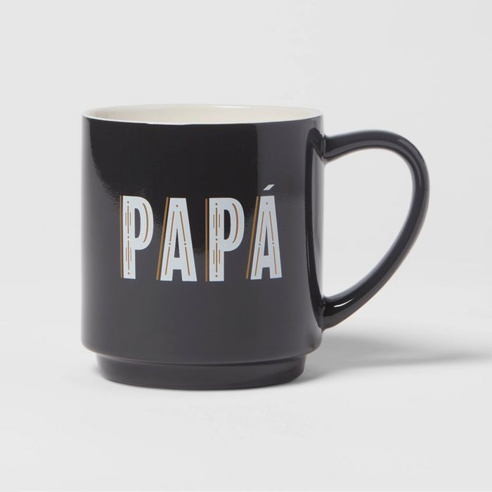 16oz Stoneware Papa Mug - Room Essentials™ | Target