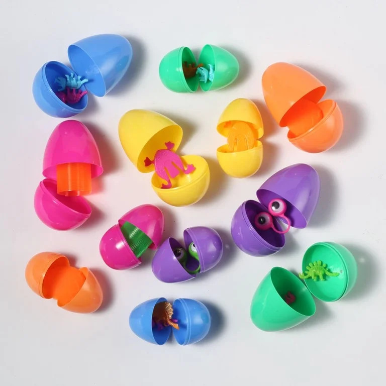 Multicolor Prefilled Eggs with Gold Egg, 50 Count, Easter by Way To Celebrate | Walmart (US)