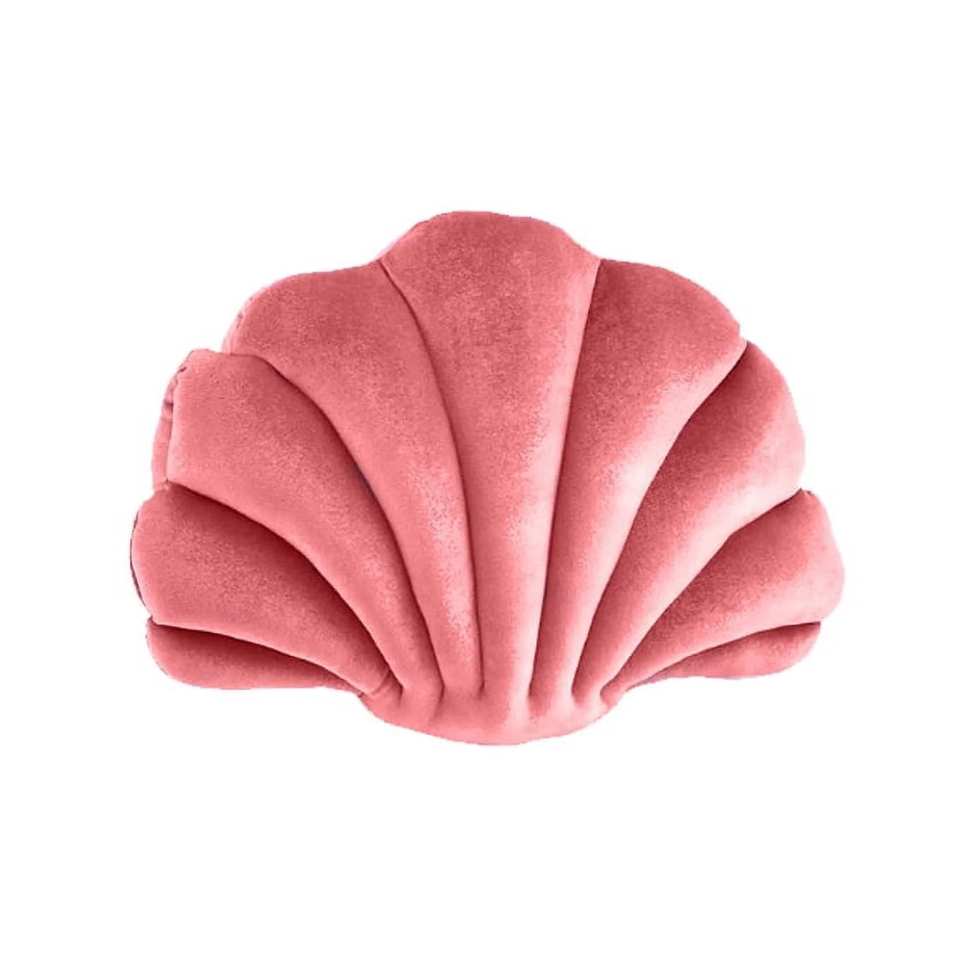 Seashell Decorative Pillow, Sea Shell Shaped Throw Pillow,Pink | Walmart (US)