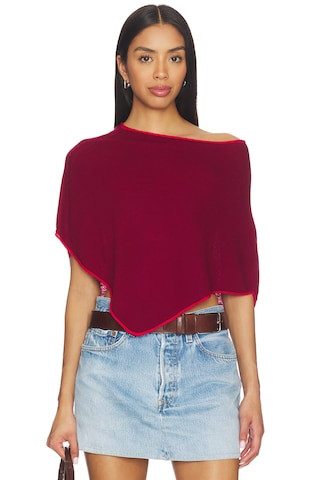 Scout Knit Poncho in Ember
                    
                    Frankies Bikinis | Revolve Clothing (Global)