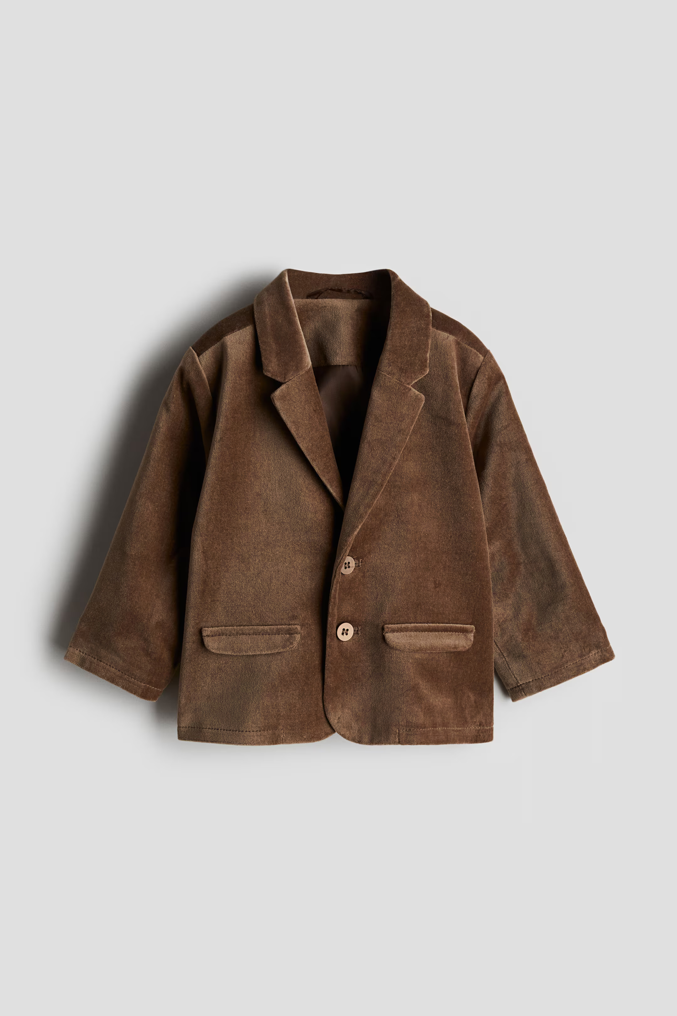 Velvet Jacket - Brown - Kids | H&M US | H&M (US + CA)