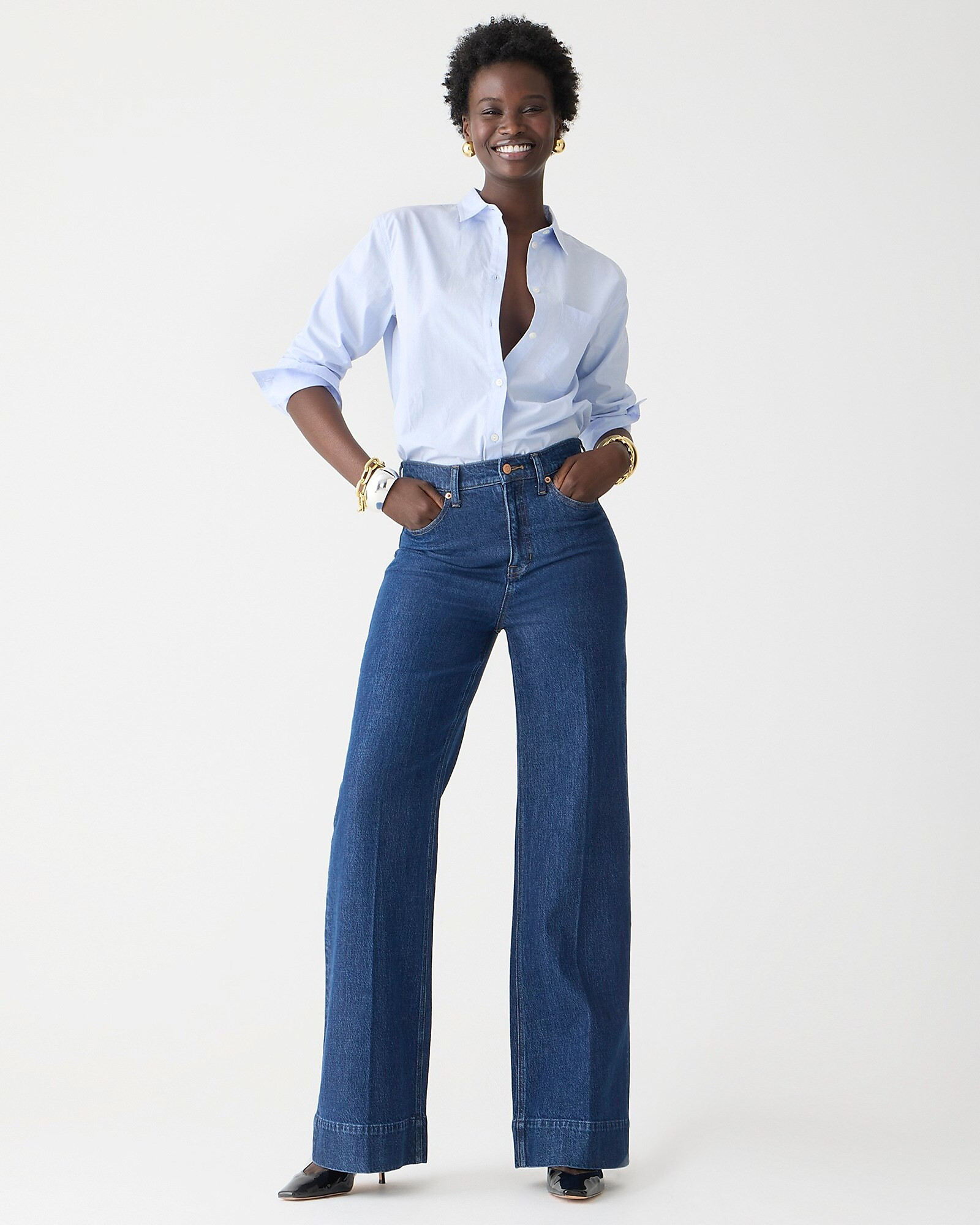 Denim trouser in Fiorellas wash | J. Crew US