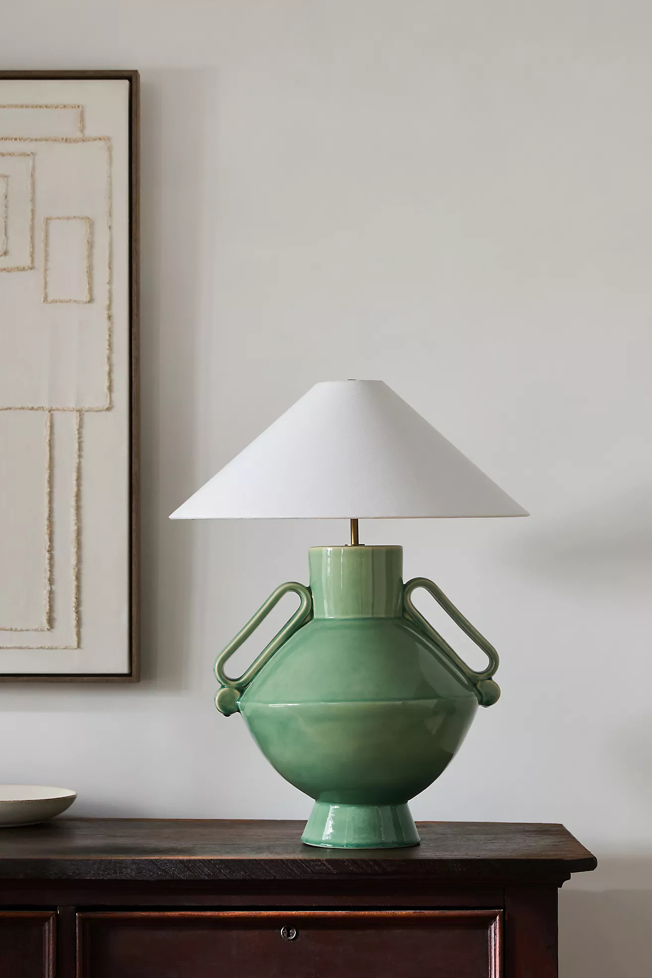 Hannah Ceramic Table Lamp | Anthropologie (US)