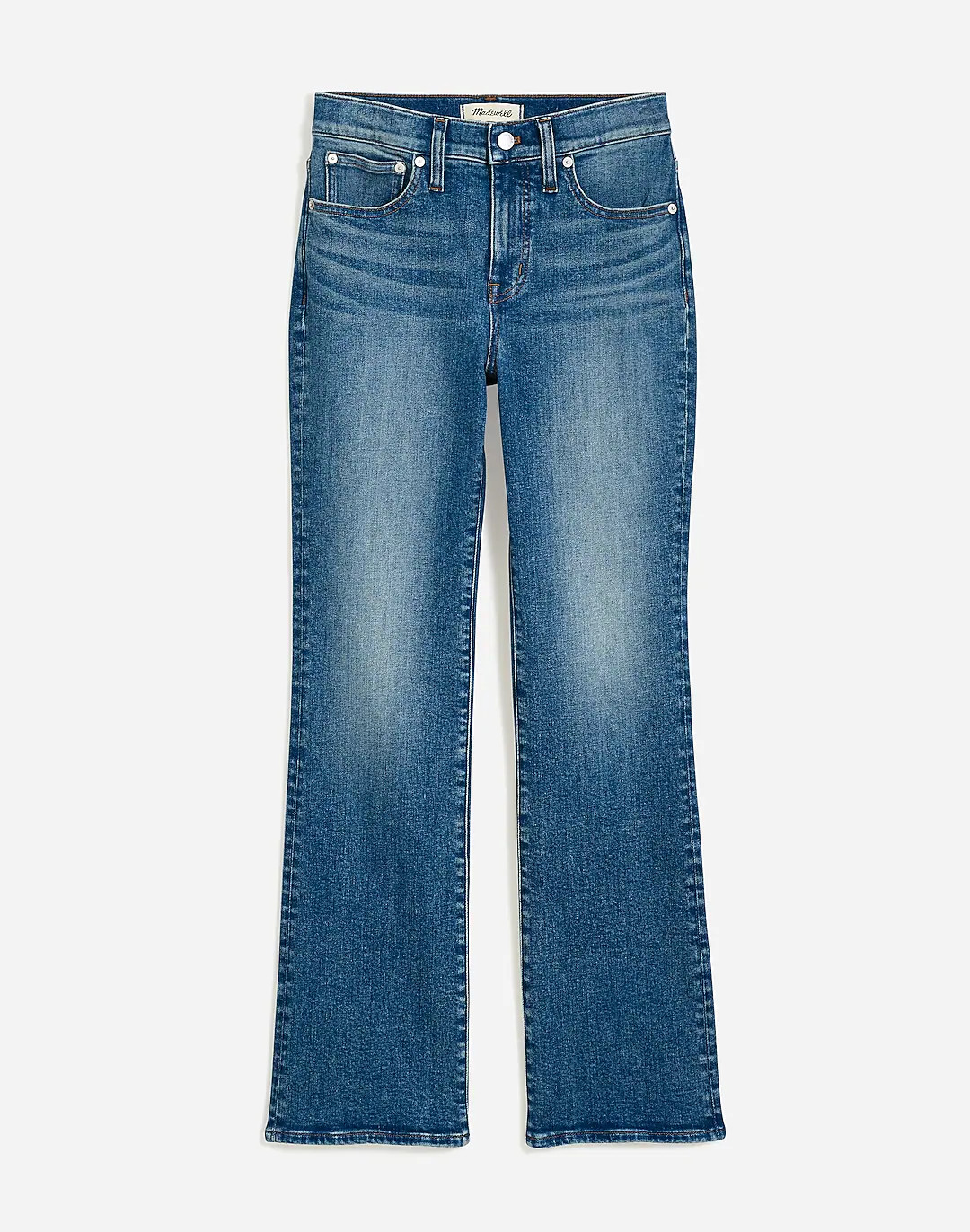 Petite Kick Out Crop Jeans in Oneida Wash | Madewell
