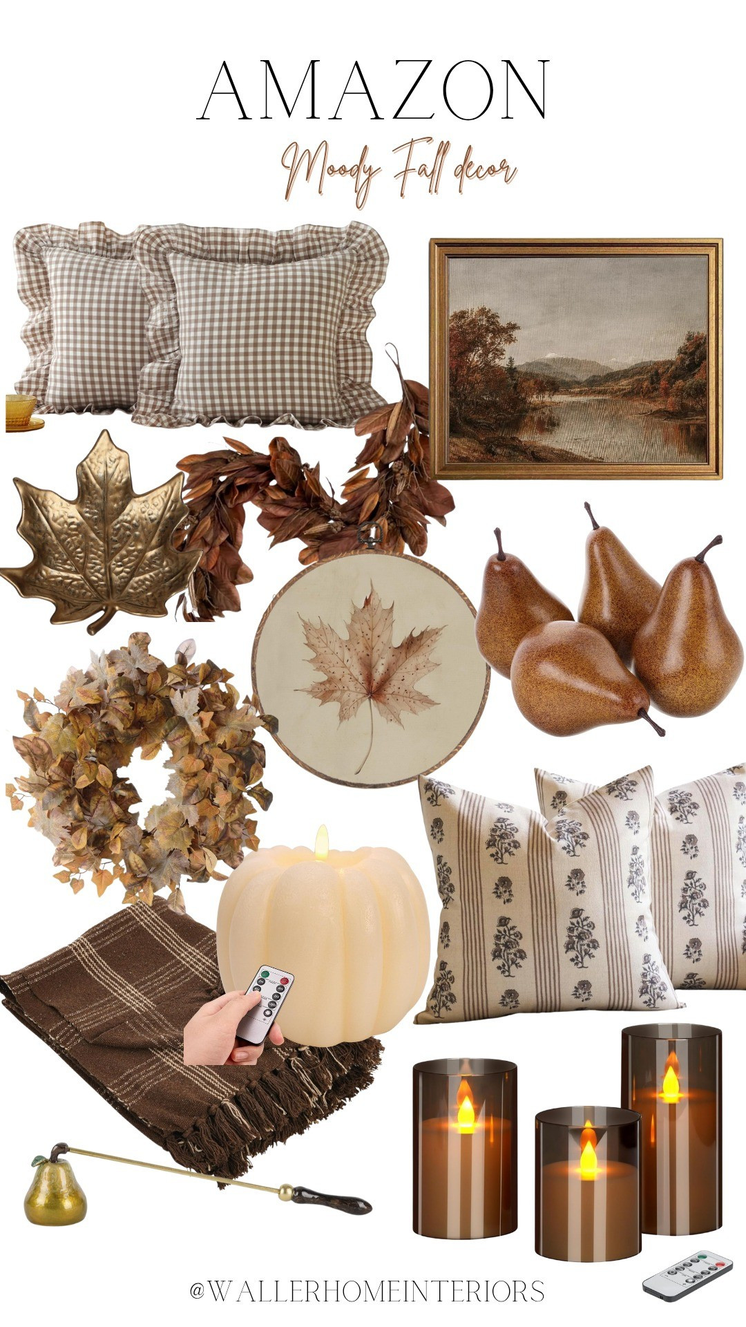 These moody Fall decor items are so pretty and perfect for any space! #falldecor #amazonfallfinds

#LTKSeasonal #LTKFindsUnder50 #LTKHome