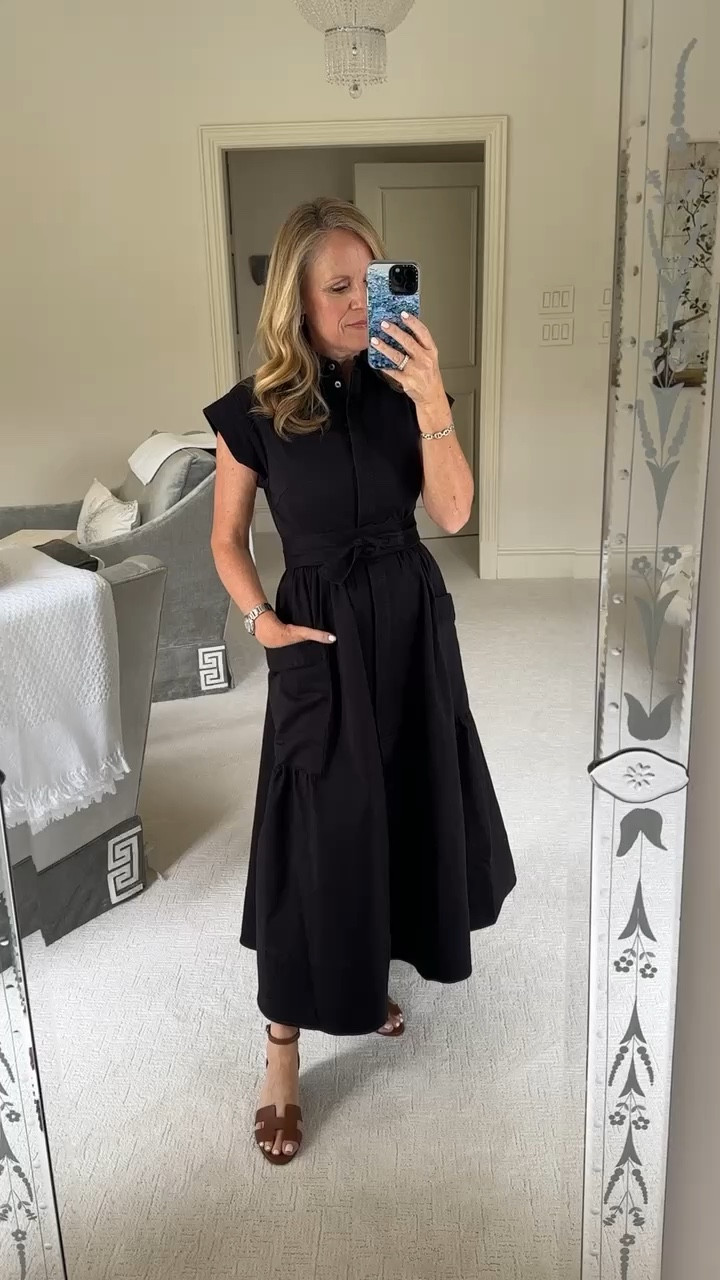 Fall transitional dress

Black poplin cotton midi dress 
Brown wedge sandal 



#LTKOver40 #LTKStyleTip #LTKSeasonal