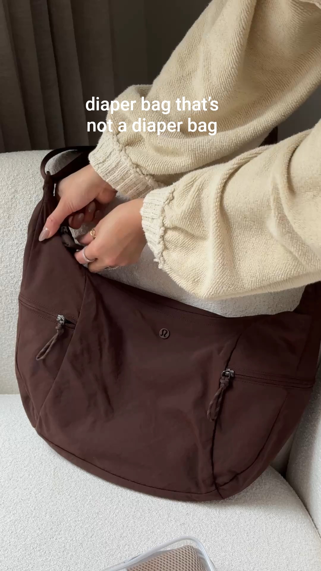 Diaper bag that’s not a diaper bag 

I have the 13L in Lava Cake

If you’re looking for an easy, lightweight mom bag that doesn’t scream diaper bag, the Lululemon Slouch Slim Bag is my new go-to! It holds all the mom essentials—diapers, wipes, snacks, and a sippy cup—without feeling bulky or heavy. Perfect for quick outings when you don’t want to carry a huge diaper bag.

#MomBag #DiaperBagAlternative #LululemonBag #MomLife #EverydayBag #LTKFinds #AmazonFinds #MomEssentials #MinimalMomStyle #lululemon

#LTKKids #LTKItBag #LTKBaby
