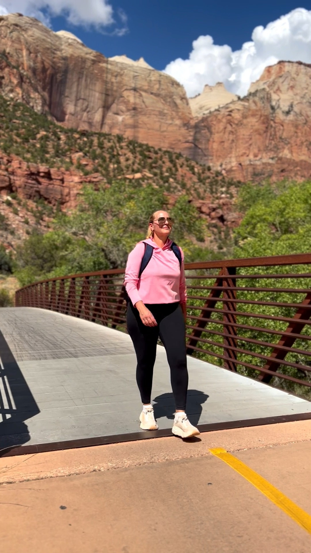 Casual walking outfit that’s perfect for a road trip or traveling too!

I call this outfit my uniform.

I wear it all the time. I wear it walking in my neighborhood, on vacation and to Pilates class. Also wore it while hiking in Zion National Park.

Wearing a large in everything. So comfy! I highly suggest all of these pieces! So affordable too!

#LTKSeasonal #LTKOver40 #LTKSaleAlert #LTKTravel #LTKgrwm #LTKootd #LTKMidsize #LTKActive #LTKU #LTKfitnessgoals #LTKvlog