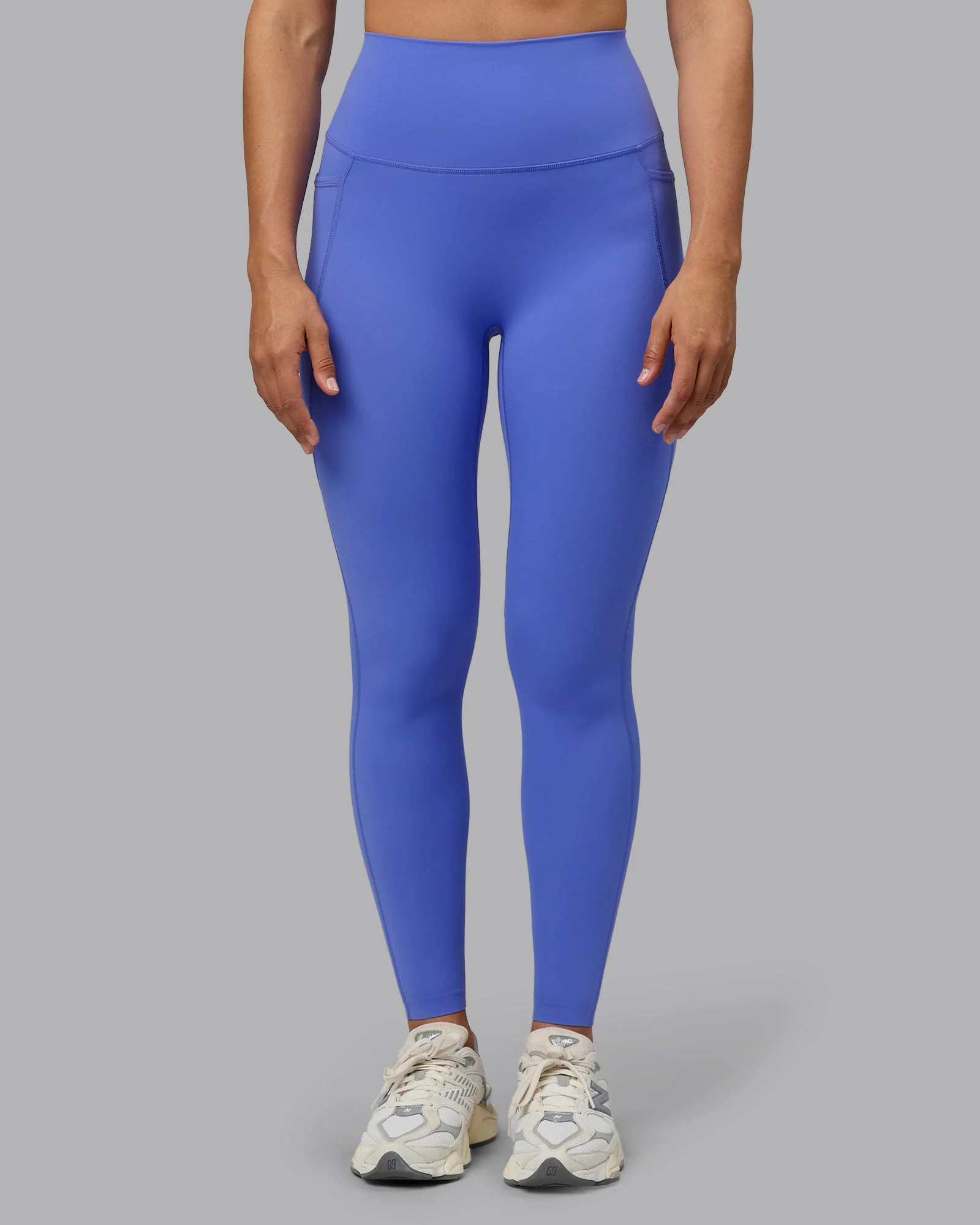 Elixir Full Length Leggings With Pockets - Baja Blue | LSKD | LSKD