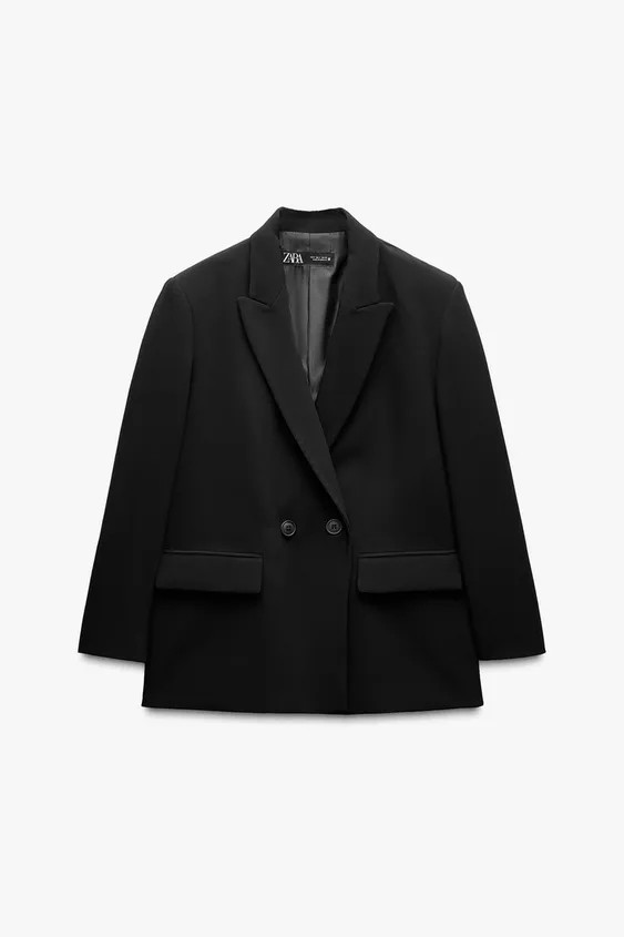 OVERSIZED DOUBLE BREASTED BLAZER | Zara US