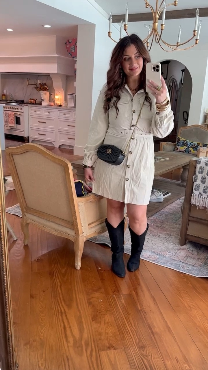 Belted dresses are one of my favorite pieces to wear because of how slimming they are. 🩷

#LTKstyletip #LTKworkwear #LTKmidsize