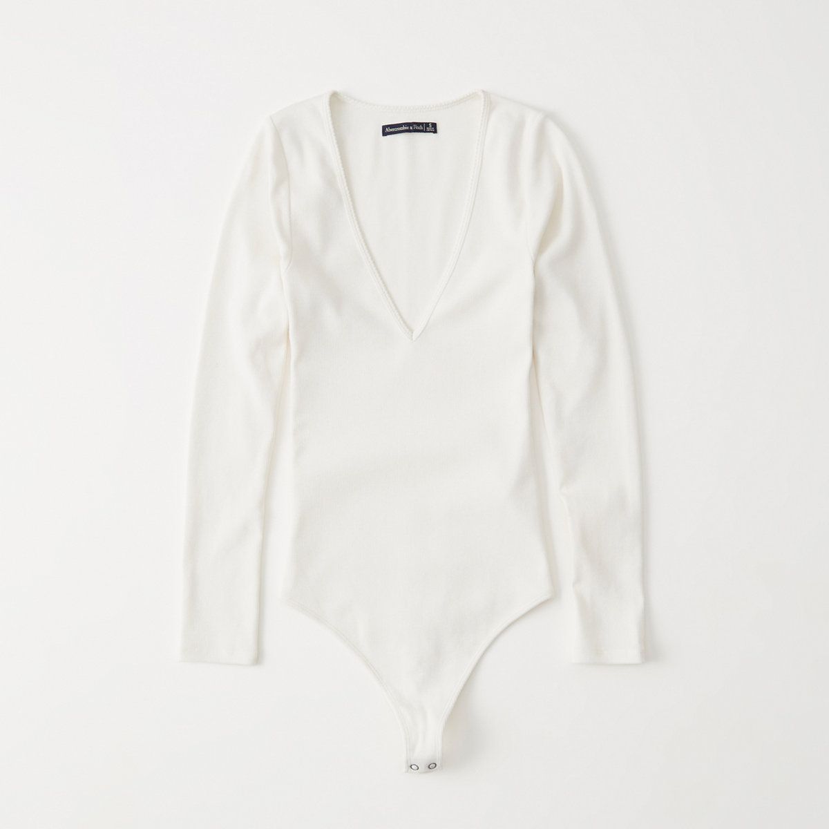 V-Neck Bodysuit | Abercrombie & Fitch US & UK