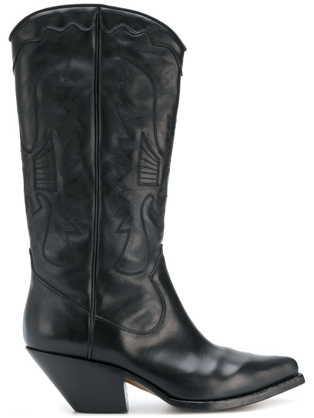 Buttero Elise western boots - Black | FarFetch US