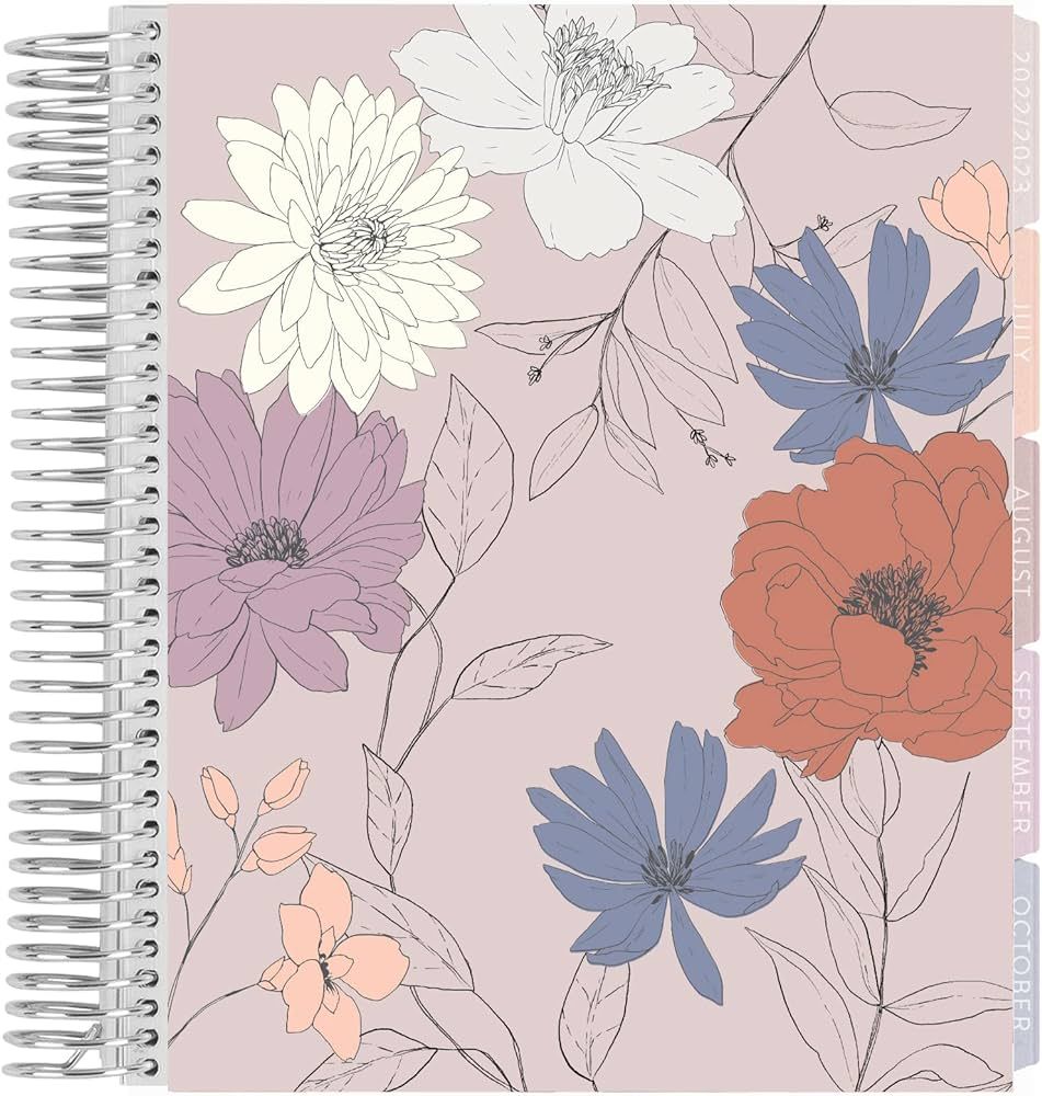 7" X 9" 12-Month Spiral Bound Life Planner ( Jan 2023 - Dec 2023 ) - In Bloom Classic Cover + In ... | Amazon (US)