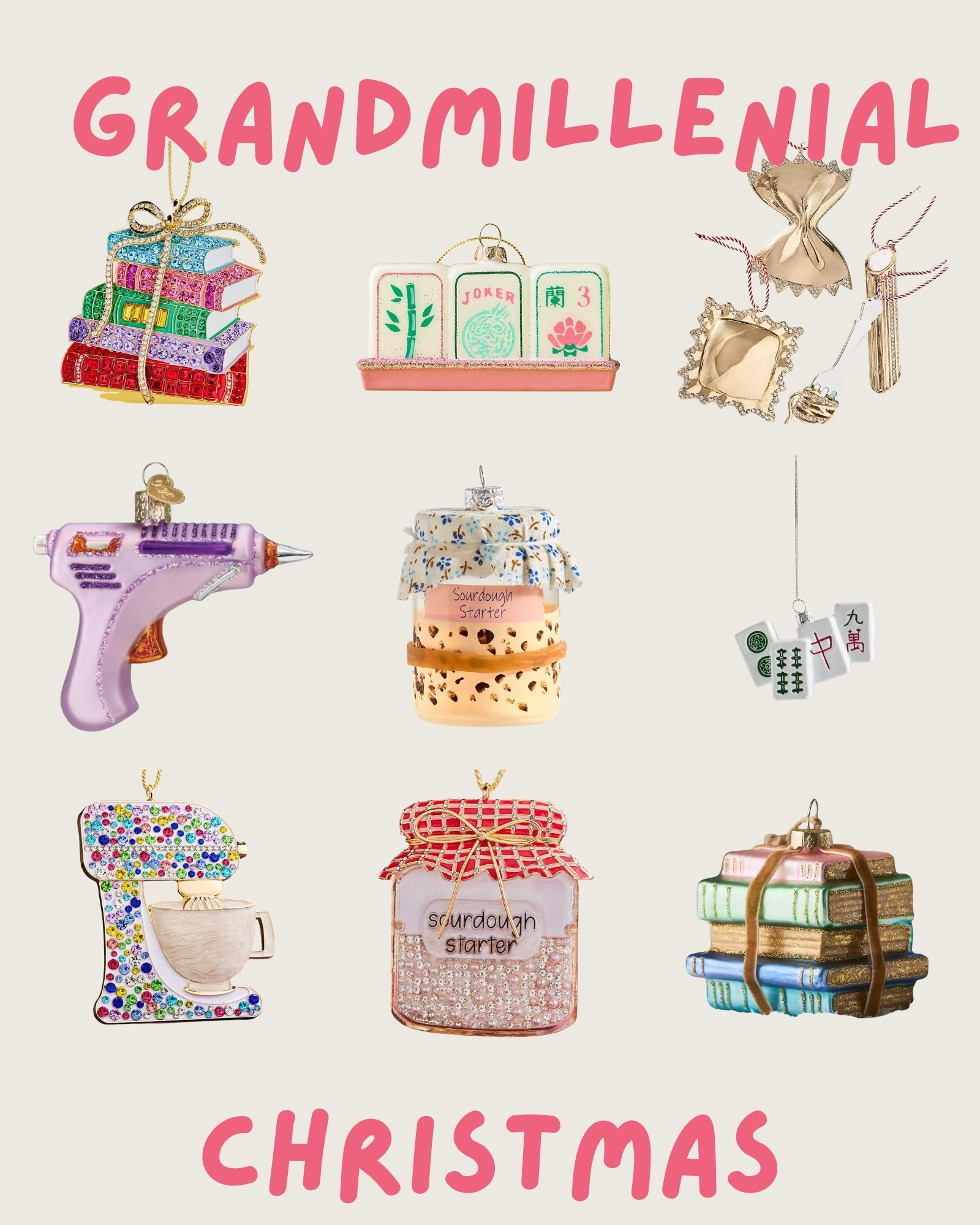 Grandmillennial Christmas is here 🎀✨ 

Think needlepoint, sourdough starters, and floral mixers — classic, cozy, and a little bit crafty.

#LTKHoliday #LTKGiftGuide #LTKSeasonal