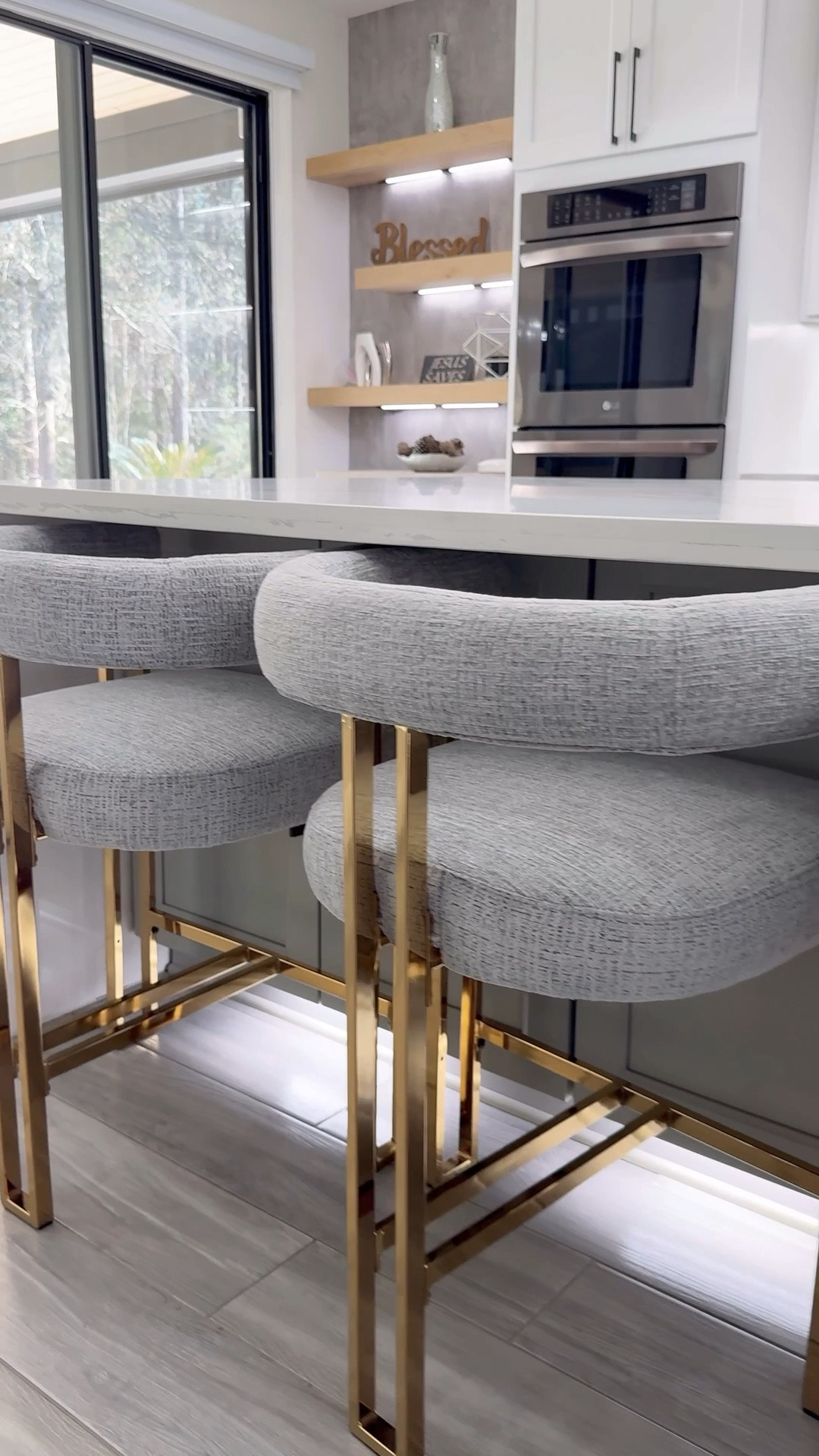 Beautiful barstools. They come in several
colors.  

#LTKBeauty #LTKvlog #LTKHome