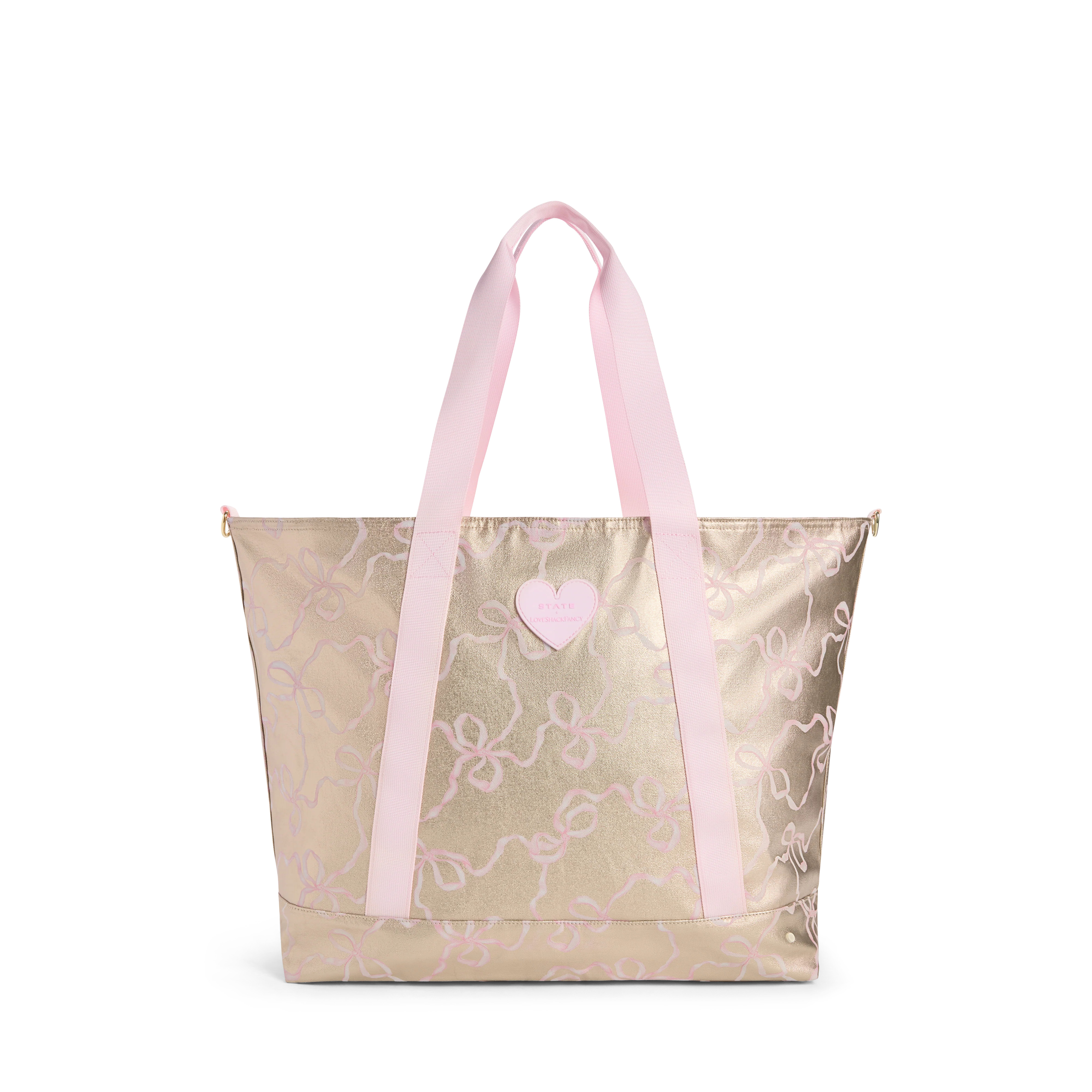 STATE x LoveShackFancy Graham XL Tote - Fresh Powder | STATE Bags