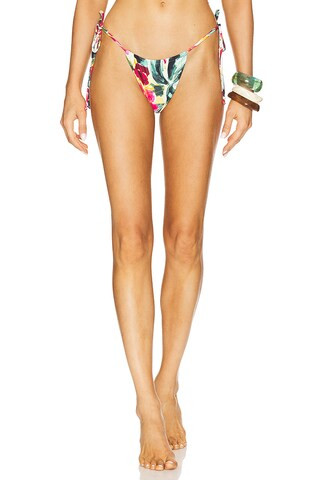 Euro Bows Bikini Top in Isla Floral | Revolve Clothing (Global)