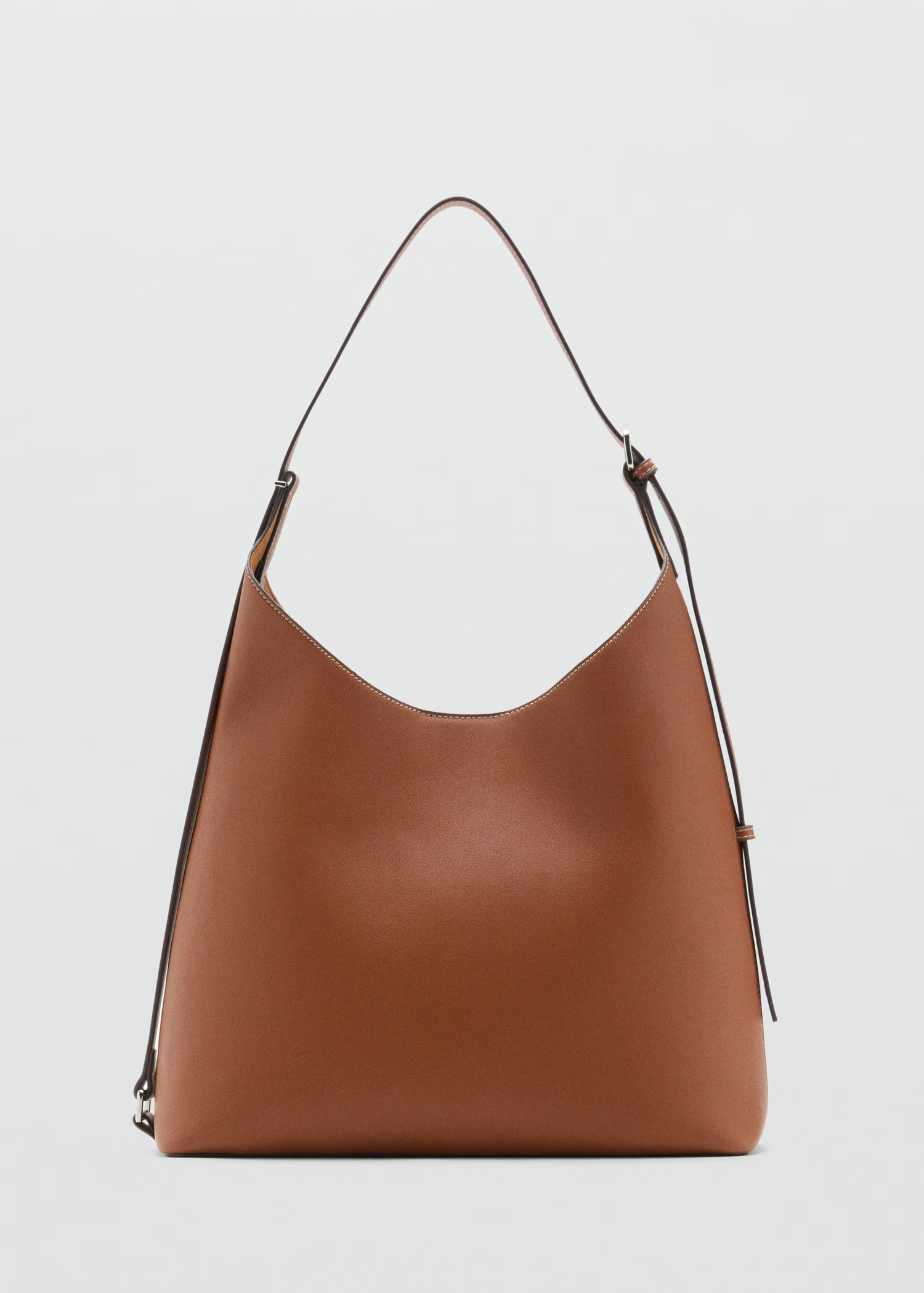 Shopper bag with buckle - Women | MANGO USA | Mango (US/MX/AU)