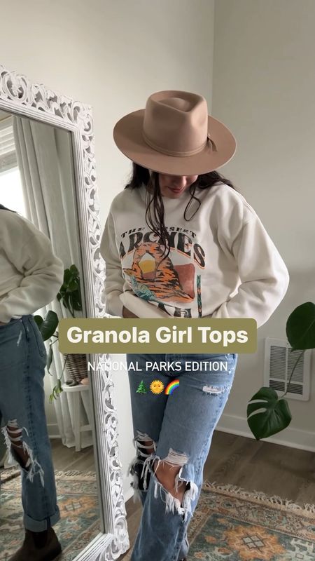 Abercrombie sale finds for granola girls!! Travel outfit, road trip outfit, graphic sweatshirt, graphic tees,  sweatshirt outfit, blundstones, pnw, Seattle style 

#LTKtravel #LTKstyletip #LTKFind