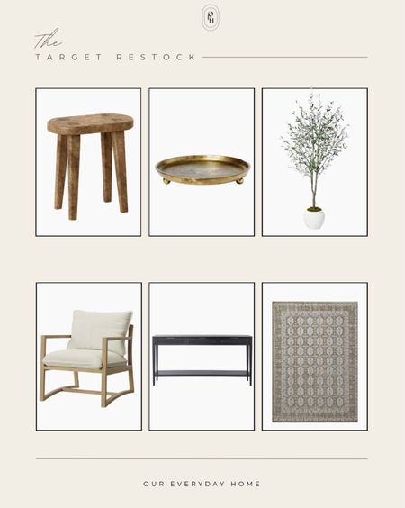 Todays Target restock is live! 

Living room inspiration, home decor, our everyday home, console table, arch mirror, faux floral stems, Area rug, console table, wall art, swivel chair, side table, coffee table, coffee table decor, bedroom, dining room, kitchen,neutral decor, budget friendly, affordable home decor, home office, tv stand, sectional sofa, dining table, affordable home decor, floor mirror, budget friendly home decor, dresser, king bedding, oureverydayhome 

#LTKFindsUnder100 #LTKHome #LTKFindsUnder50