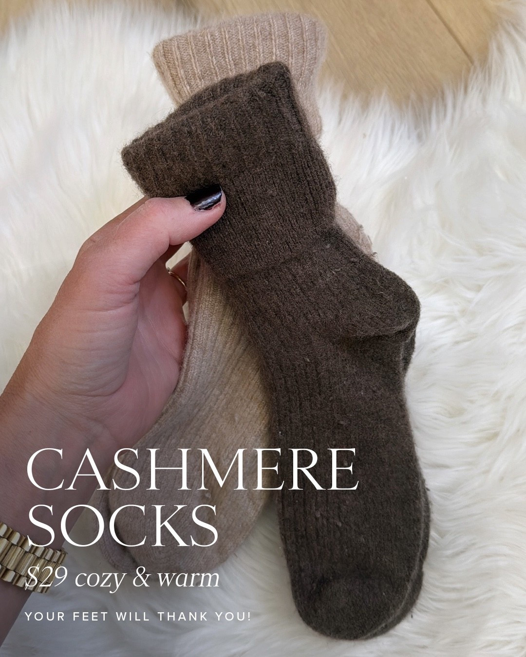 Quince cashmere socks! So cozy for fall and winter! Your feet will thank you🧦

#LTKFindsUnder50 #LTKSeasonal