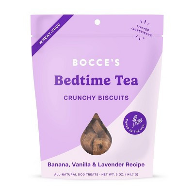 Bocce's Bakery Bedtime Tea with Vanilla and Banana Flavors Dog Treats - 5oz | Target