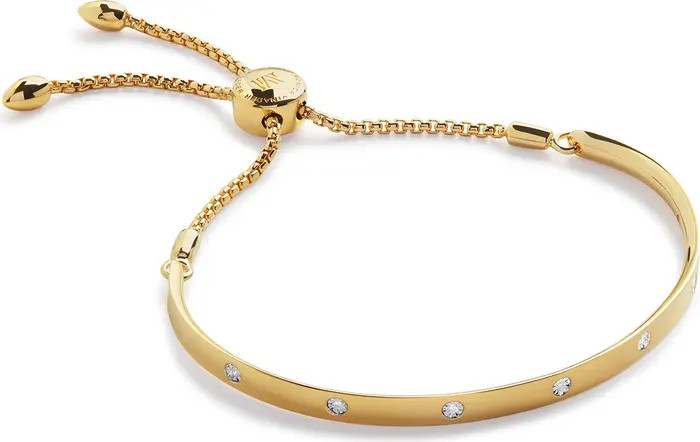 Monica Vinader Engravable Fiji Diamond Slider Bracelet | Nordstrom | Nordstrom