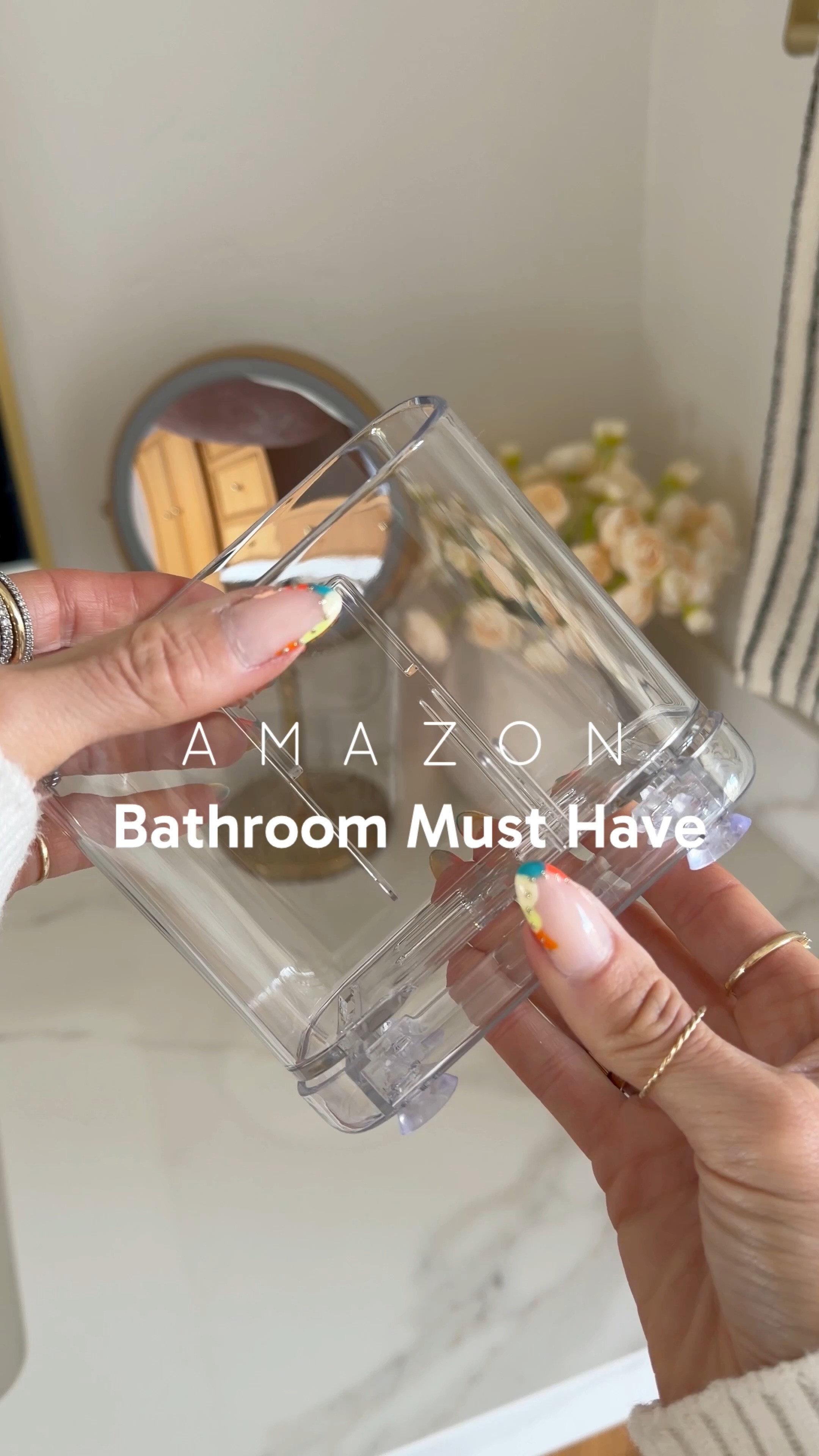 Shop this simple organization toothbrush holder that has built-in drainage, so everything stays cleaner, and the toothpaste squeezer helps get every last drop out.
 

 #LTKHome
