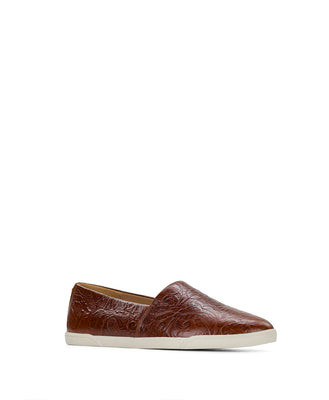 Lola Sneaker | Tooled | Cognac | Patricia Nash Designs