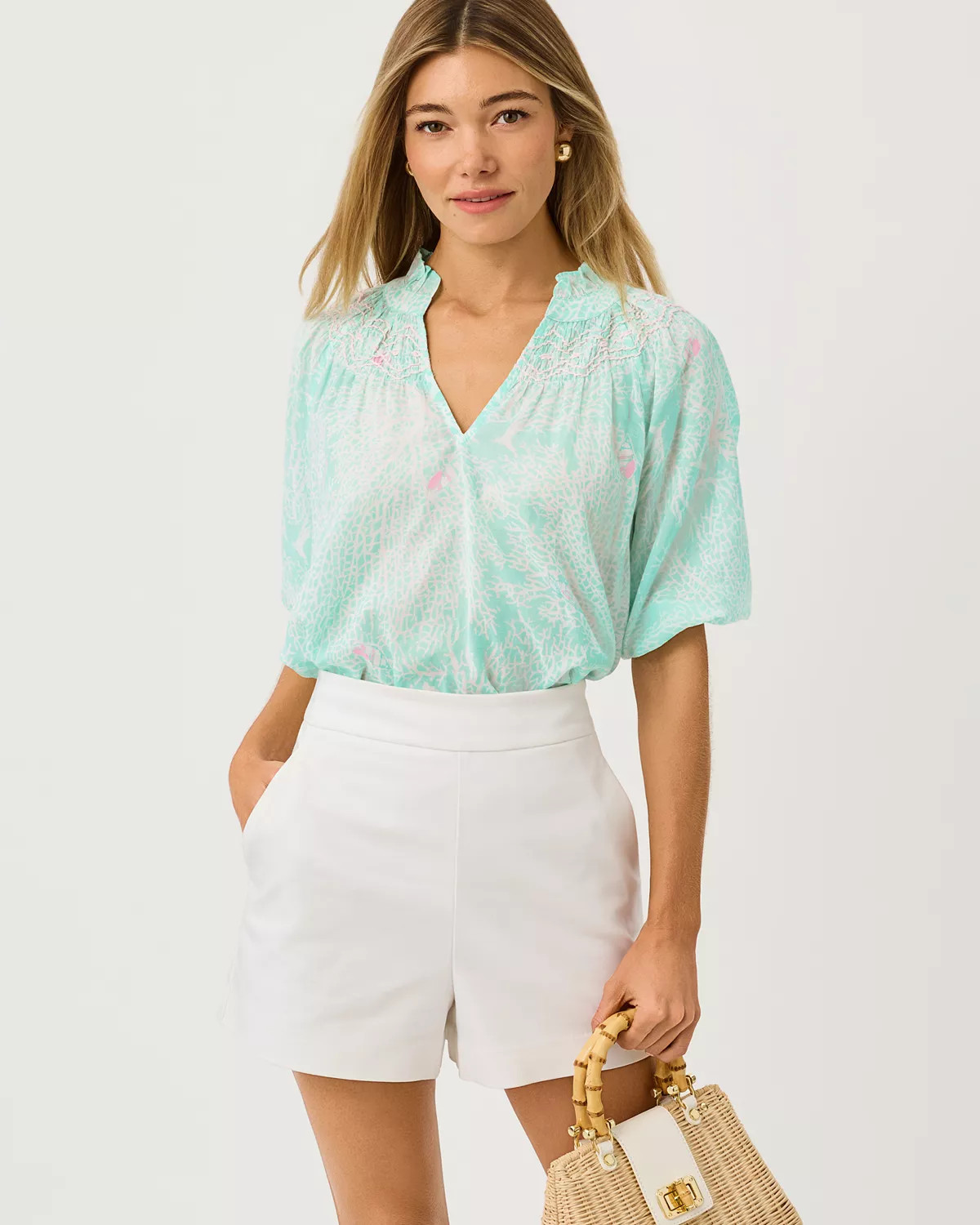 Lourdes Short Sleeve Top | Lilly Pulitzer