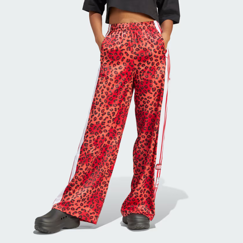 adidas Originals Leopard Luxe Wide Leg Adibreak Track Pants | adidas (US)