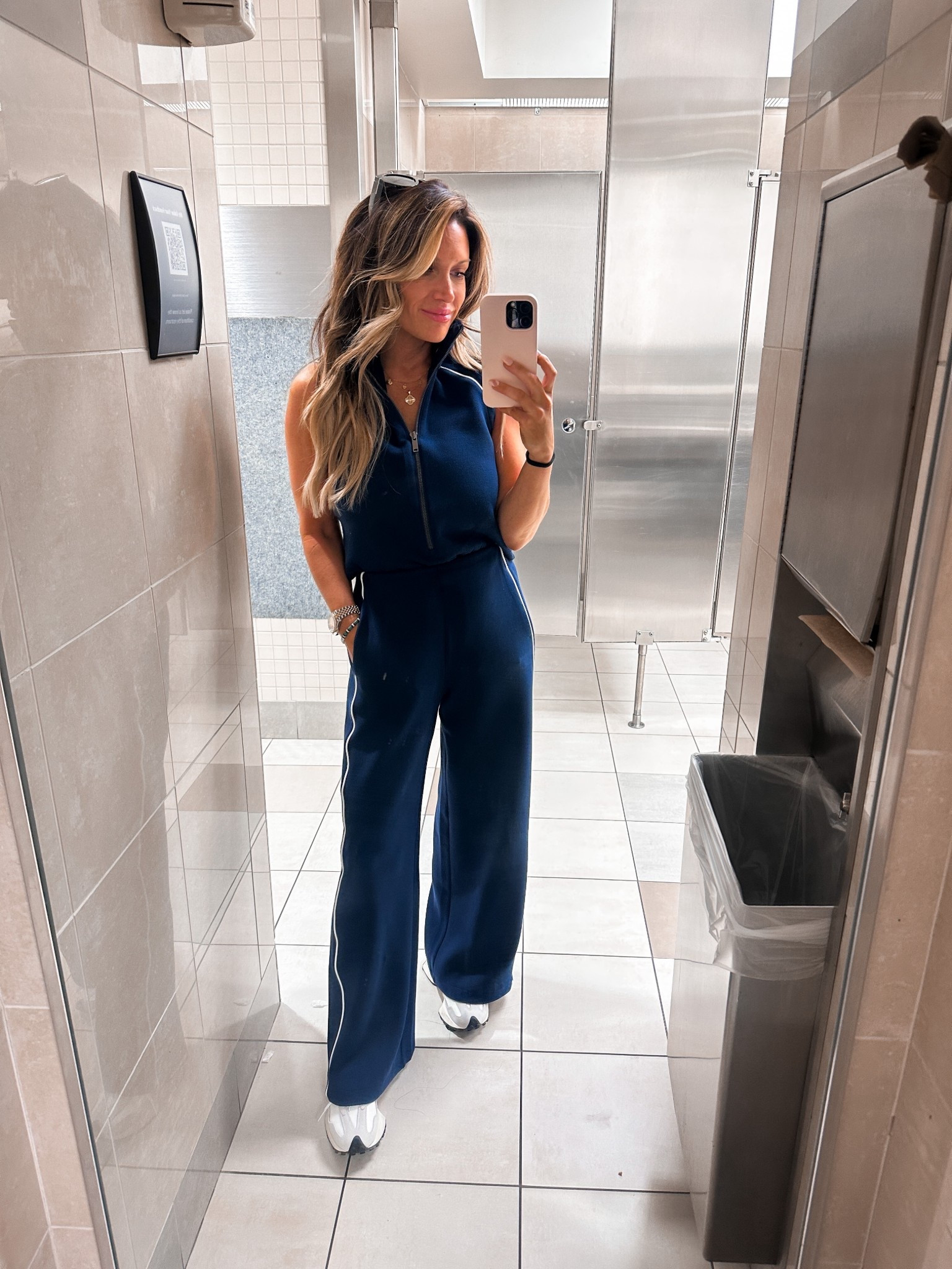 Best travel jumpsuit ever! Wearing small (petite)

#LTKActive #LTKTravel #LTKFindsUnder100