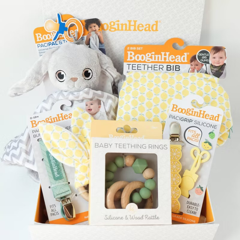 BooginHead Baby Gift Set - Lemons - 7pc | Target
