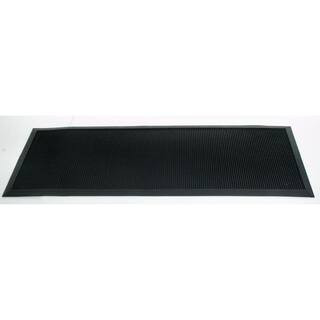 47 in. x 18 in. Black Rubber Outdoor Door Mat | The Home Depot