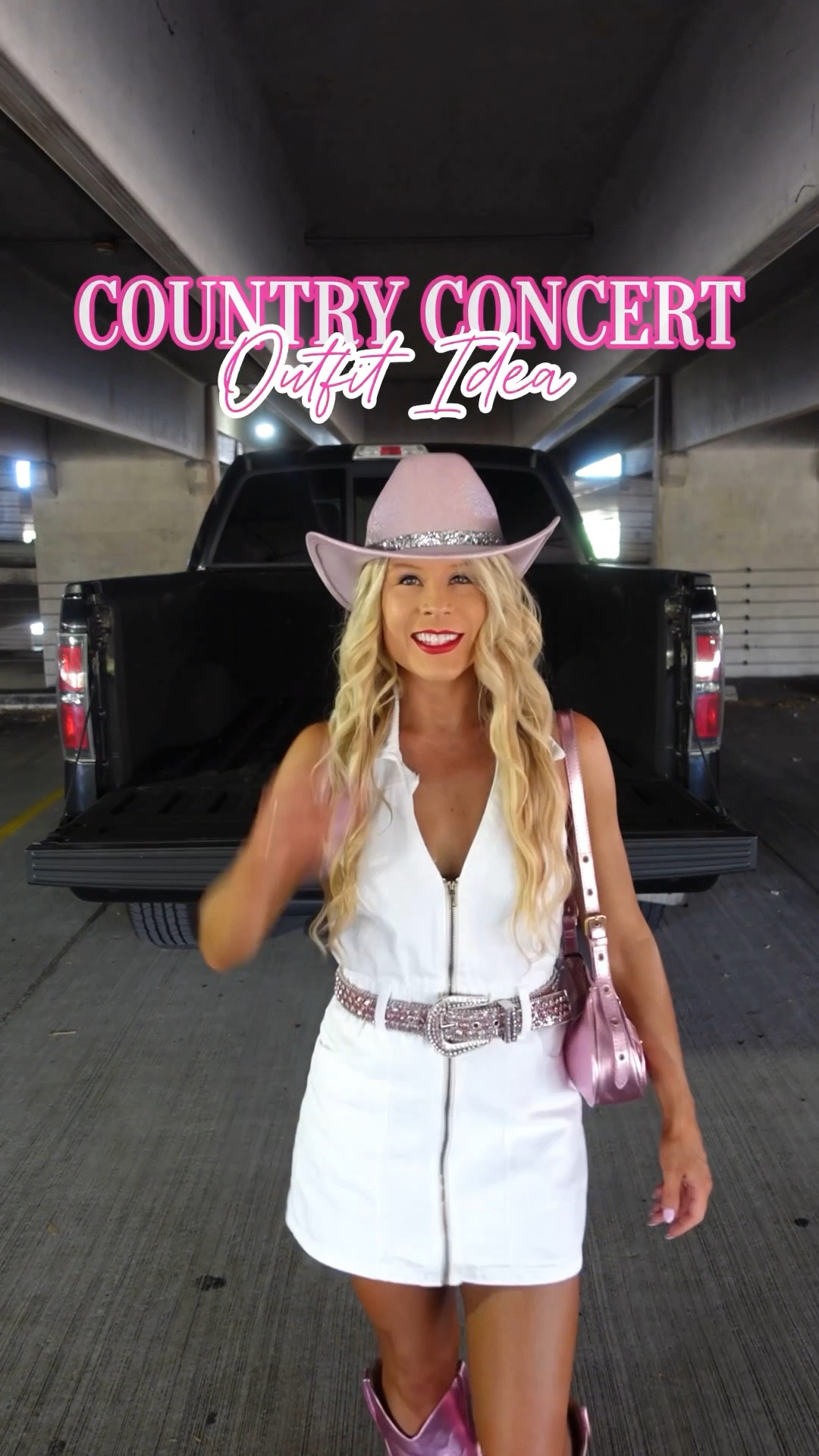 COUNTRY CONCERT! These western styled country concert outfits + cowgirl boots are perfect for your next concert, music festival, rodeo, Nashville trip, or bachelorette party!

Which is your favorite concert outfits- the white denim dress with pink metallic cowgirl boots, cow print shorts with the leather vest, or black leather studded mini skort? 

#LTKParties #LTKStyleTip #LTKSeasonal