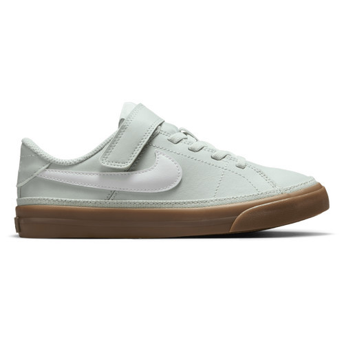 Nike Boys Nike Court Legacy - Boys' Preschool Shoes Lt Silver/White/Gum Dk Brown Size 02.0 | Foot Locker (US)
